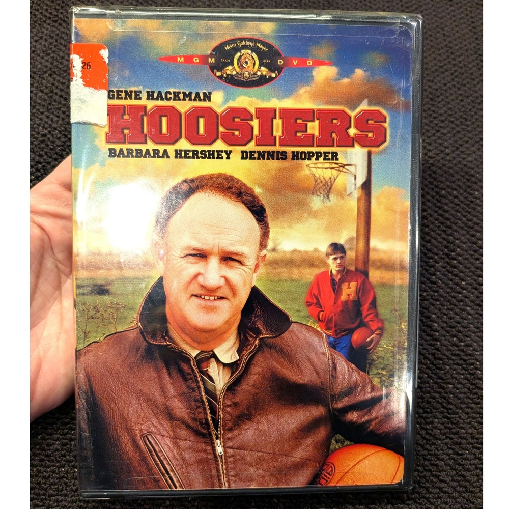 Sealed Hoosiers (1986) DVD Gene Hackman Classic Sports Drama Basketball Movie